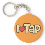 I Love Tap Keychain