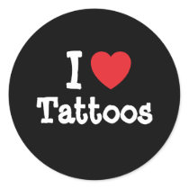 I love Tattoos heart custom personalised