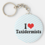 I Love Taxidermists Key Chains