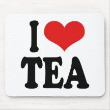 I Love Tea Mouse Mat