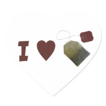 I love Tea Stickers