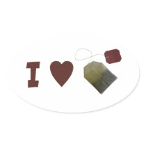 I love Tea Stickers
