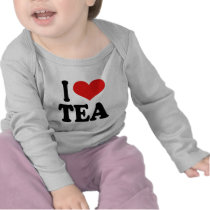 I Love Tea T-shirts
