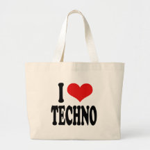 I Love Techno Bag