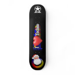 I love Techno by Santa Claus skateboards