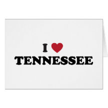 I Love Tennessee Cards