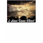 I love Texas Skies - sunset on I-45. t-shirts
