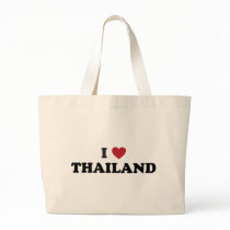 I Love Thailand Tote Bag