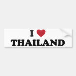 I Love Thailand Bumper Stickers