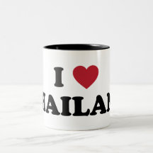 I Love Thailand Mug