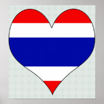 I Love Thailand Print