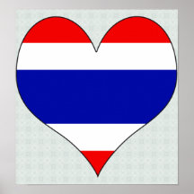 I Love Thailand Print