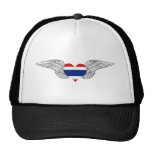 I Love Thailand -wings Mesh Hats