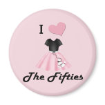 I Love the 50's magnets