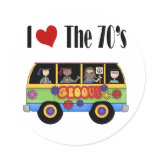 I love the 70's stickers