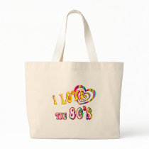 I Love the 80s Canvas Bag