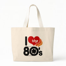 I Love the 80's Tote Bag