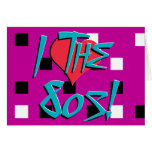 I Love The 80s! cards