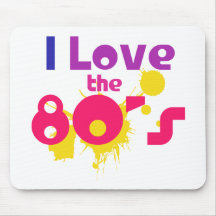 I Love the 80s Mouse Mats