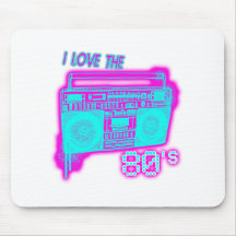 I LOVE THE 80s Mouse Pads