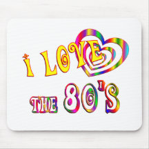 I Love the 80s Mousemat