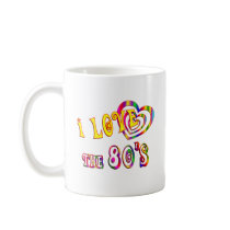 I Love the 80s Mug