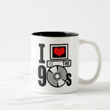 I Love The 90s Mugs