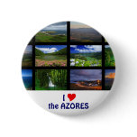 I Love the Azores Button