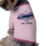I love the beach Dog clothes pet clothing