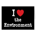 I love the Environment heart custom personalised cards