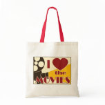 I Love the Movies Tote Bags