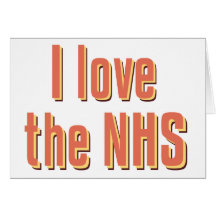 I Love the NHS Cards