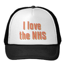 I Love the NHS Mesh Hats