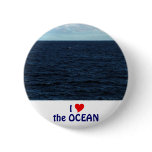 I Love the Ocean Pins