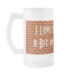I Love the Smell of 8-Bit in the Morning, Orange Coffee Mug
