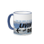 I love the smell of jet fuel in the morning! coffee mug