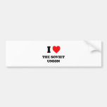 I love The Soviet Union Bumper Sticker