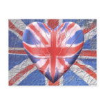 I Love the UK! postcards