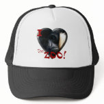 I Love the Zoo: Gibbon Heart hats