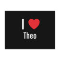 I love Theo postcards