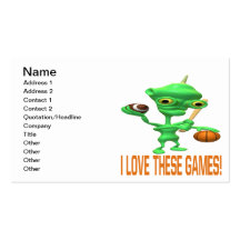 I Love These Games Business Cards