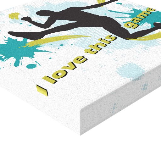 I love this game Wrapped Canvas Canvas Prints