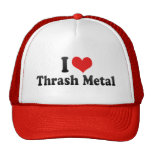 I Love Thrash Metal Mesh Hats