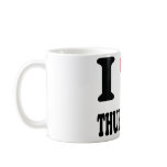 I love thursdays icon mugs