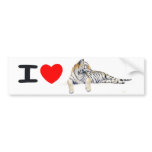 I love Tigers bumper stickers