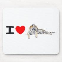I love Tigers mousepads