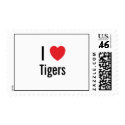 I love Tigers postage