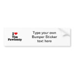 I LOVE TIM PAWLENTY bumper stickers