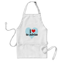 I Love to Advise Aprons