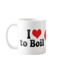 I Love to Boil Mug